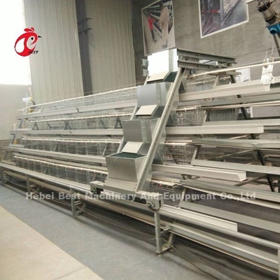 Ημι αυτόματο σύστημα 1.5KW 380V Doris τροφοδοσίας κλουβιών στρώματος πουλερικών