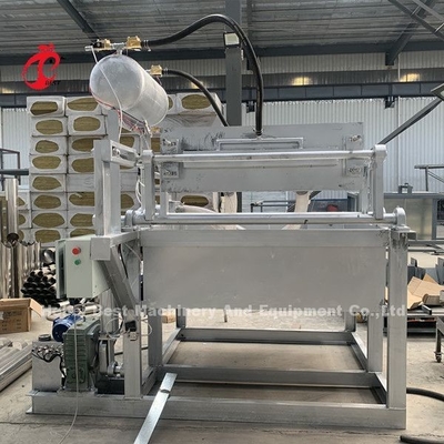 Ημι αυτόματο ταξινομώντας σύστημα 7.5kw, δίσκος αυγών αυγών αργιλίου που κατασκευάζει τη μηχανή Doris