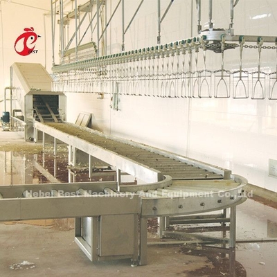 220V σύστημα 4kw, SS 304 εξοπλισμός Doris επεξεργασίας σχαρών σφαγής κοτόπουλου